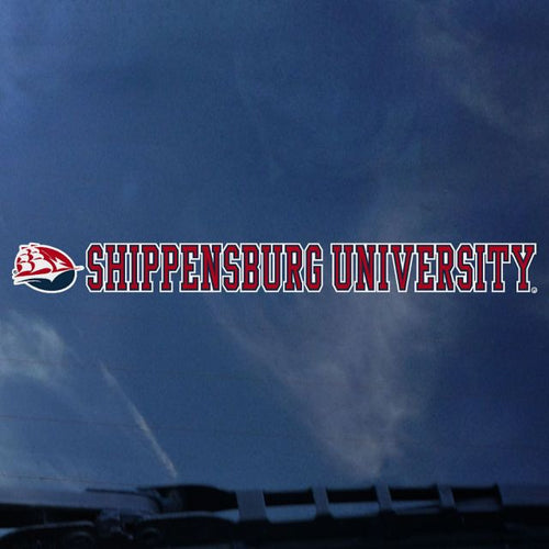 Shippensburg University Strip Decal