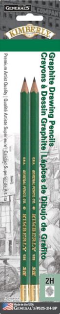 Kimberly Graph Pencil 2H 2/Pack
