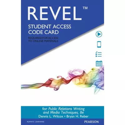 Revel Access Code for Public Relations Writing and Media Techniques